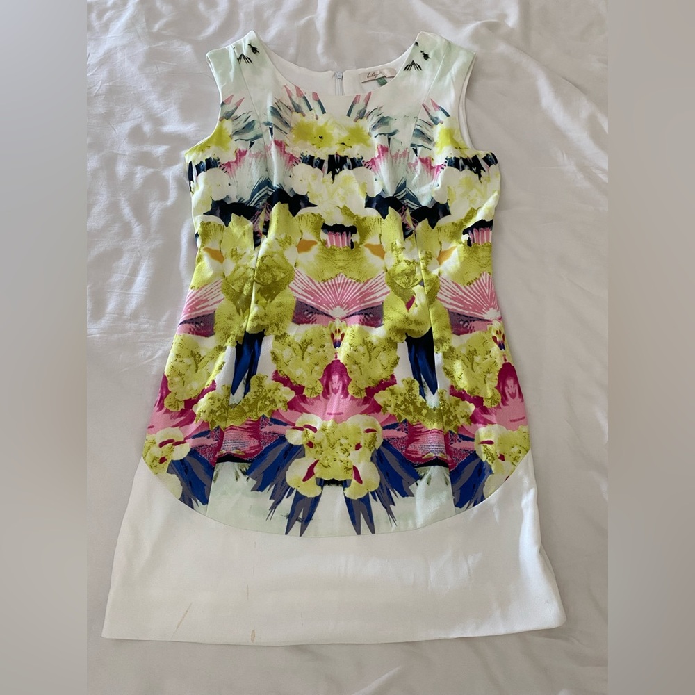 Lily Print Dress Size XS